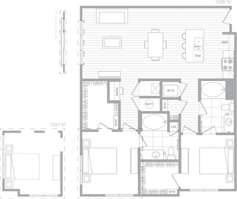 Floor plan G