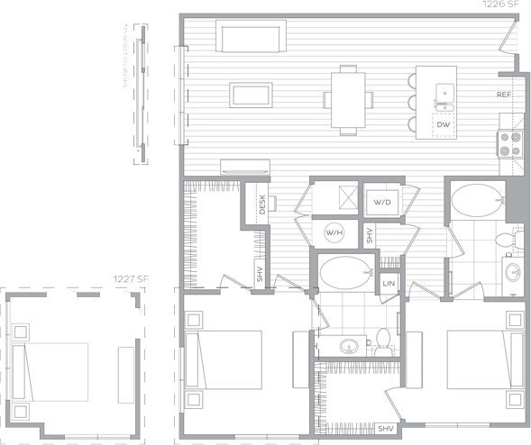 Floor plan G